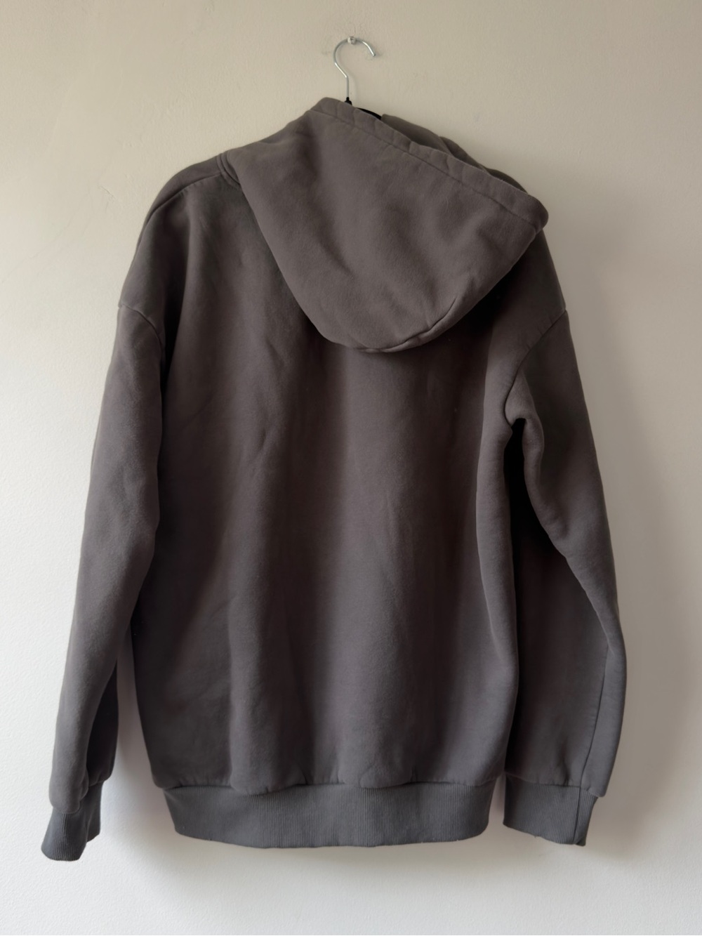 Comfrt Embroidered 'Comfy' Dark Gray Hoodie - Picture 4 of 6